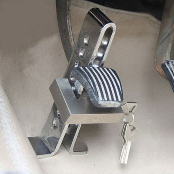 FullLock Trava Antifurto para Carros em Aço Inox Compacta Club do Auto